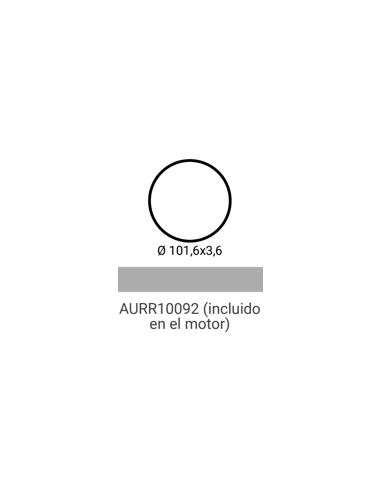 AURR115 ADAPTACION PARA TUBO DIAMETRO...