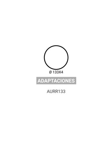 AURR133 ADAPTACION PARA TUBO DIAMETRO...